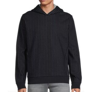 VINCE Striped Wool Blend Hoodie Size Large